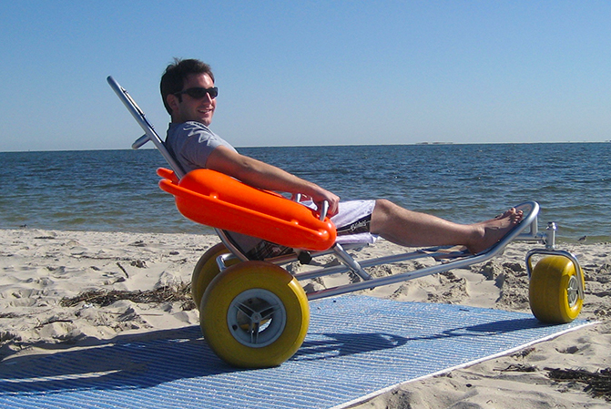 Plážový vozík